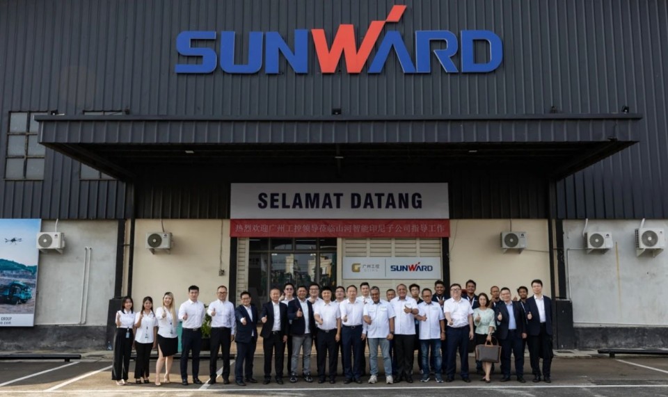 广州工控集团党委书记、董事长景广军率队考察yp街机智能印尼子公司