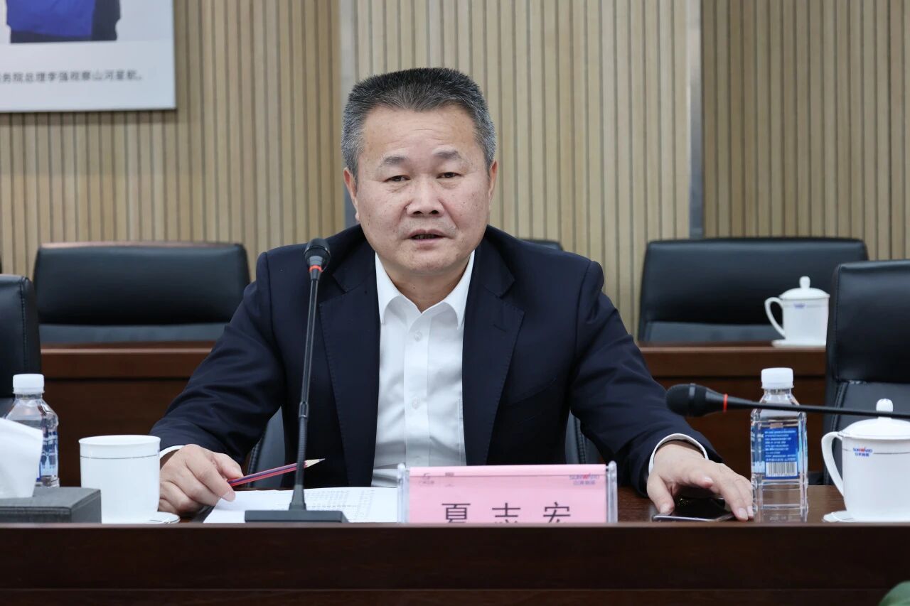 同谋相助、共赢生长！中国能建葛洲坝集团党委书记、董事长谭华到访yp街机智能